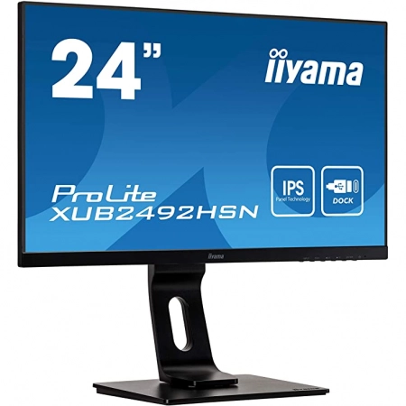 23.8" IIYAMA IPS Ergo Pivot USB-C Display - additional image