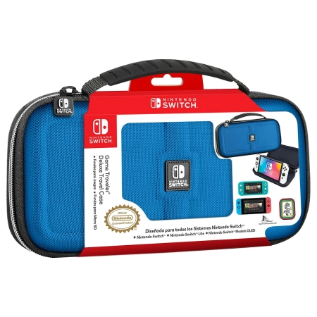 BigBen Nintendo Switch Deluxe Travel Case Blue - additional image