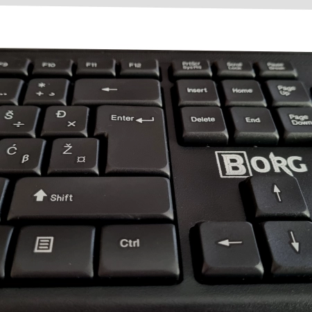 BORG Tastatura KB02 BH layout - additional image