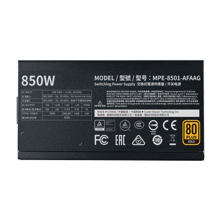 Cooler Master PSU V MWE Gold V2 850W Fully Modular - additional image