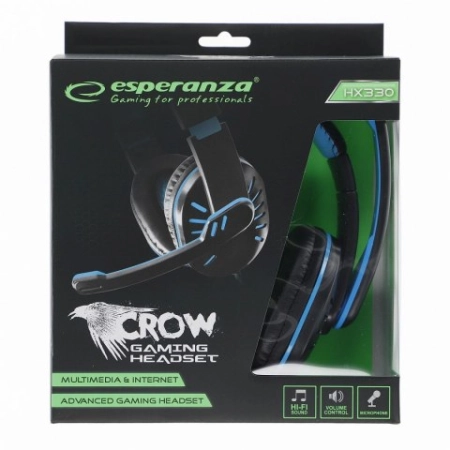 Esperanza Slušalice Gaming EGH330B Crow Blue - additional image