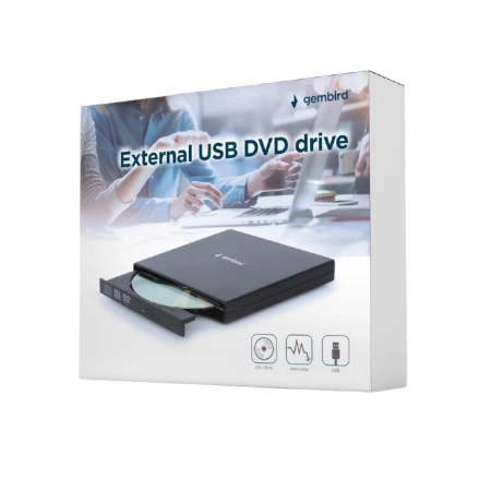 Gembird DVD-RW Slim External Black 04 - additional image