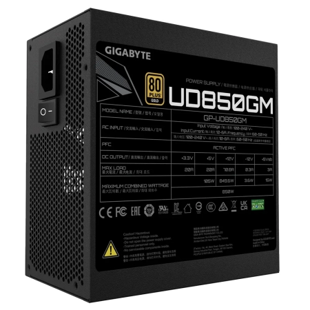 Gigabyte PSU Gold 80 Plus  850W GP-UD850GM - additional image