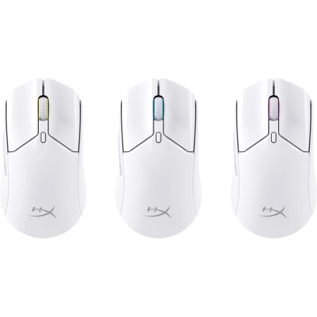 HyperX Pulsefire Haste 2 Wireless Gaming Mouse White 6N0A9AA - additional image