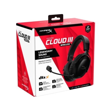 HyperX Slušalice Cloud 3 Wireless 77Z45AA Black - additional image