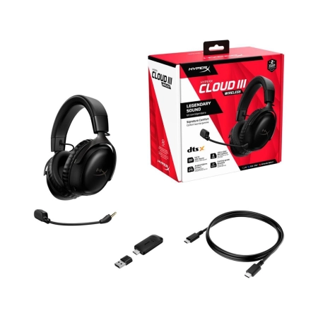 HyperX Slušalice Cloud 3 Wireless 77Z45AA Black - additional image