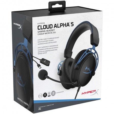 HyperX Slušalice Cloud Alpha S Blue 4P5L3AA - additional image