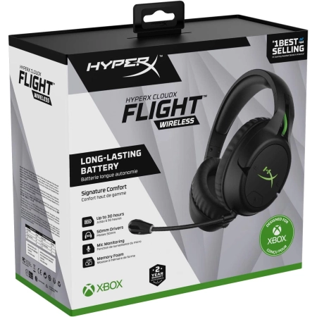 HyperX Slušalice CloudX Flight Wireless for Xbox/PC 4P5J6AA - additional image