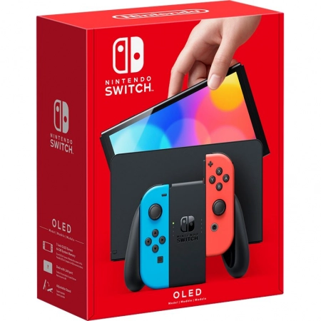 Konzola Nintendo Switch OLED Red + Blue Joy-Con - additional image