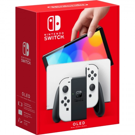 Konzola Nintendo Switch OLED White Joy-Con - additional image