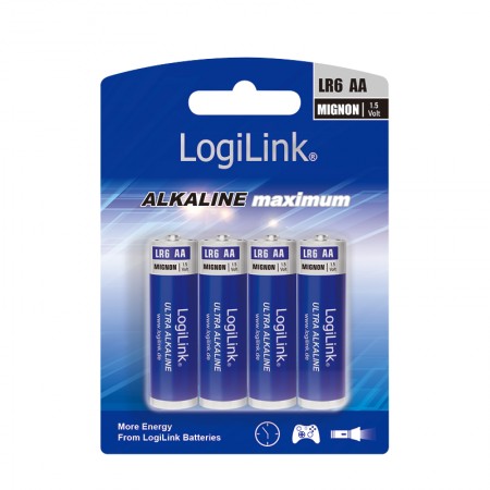 Logilink Baterije AA Alkaline LR6 4KOM - additional image