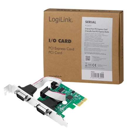 LogiLink PCI xpress Card 2x Serial PC0031 - additional image