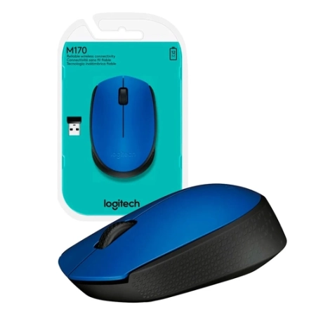 Logitech Miš Wireless M170 Blue - additional image