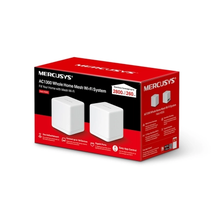 Mercusys Halo H30G (2-PACK) AC1300 Whole Home Mesh Wi-Fi System - additional image