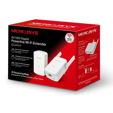 Mercusys MP510 AV1000 Gigabit Powerline Wi-Fi Kit  1000 Mbps - additional image