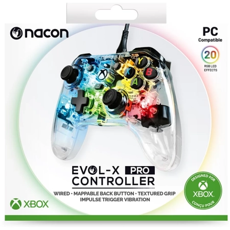 Nacon Evol-X Pro Wired Controller for Xbox One / Xbox Series / PC- RGB - additional image