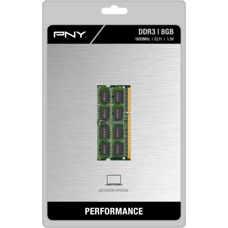 PNY Performance DDR3 SO-DIMM 8GB 1600MHz - additional image