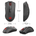 ReDragon - 2u1 Wireless Gaming Mouse and Mouse Pad M652-BA - additional image