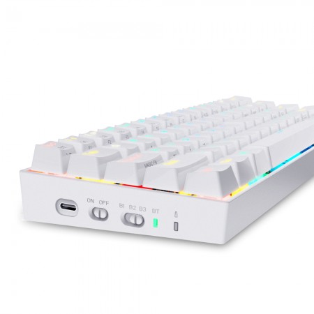 ReDragon - Mehanicka Gaming Tastatura RGB Draconic Pro K530 BS Bluetooth White - additional image