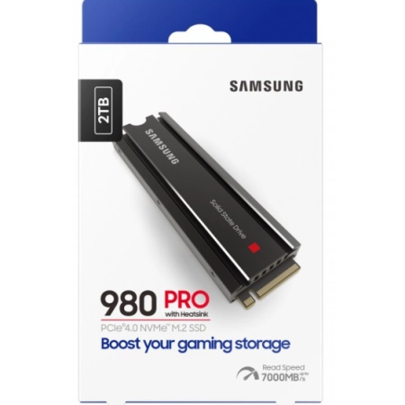 Samsung SSD 2TB 980 Pro Evo M.2 NVMe Heatsink PCI-E 4.0 - additional image