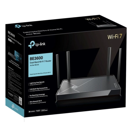 TP-Link Archer BE230 BE3600 WiFi 7 Dual Band Router - additional image