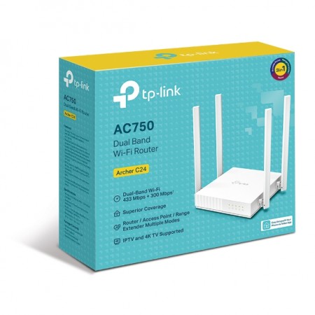 TP-Link Archer C24 AC750 Wireless Dual Band Router - additional image