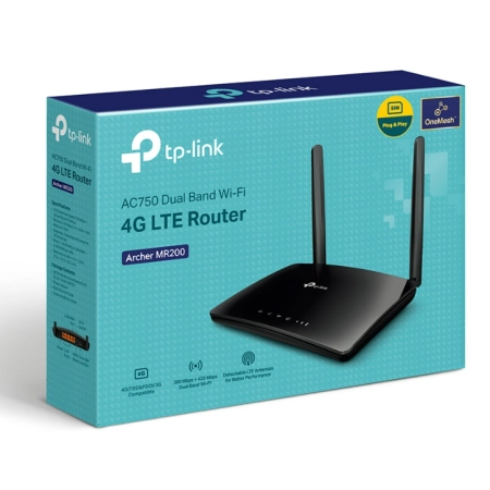 TP-Link Archer MR200 AC750 4G LTE Wireles Dual Band Router - additional image