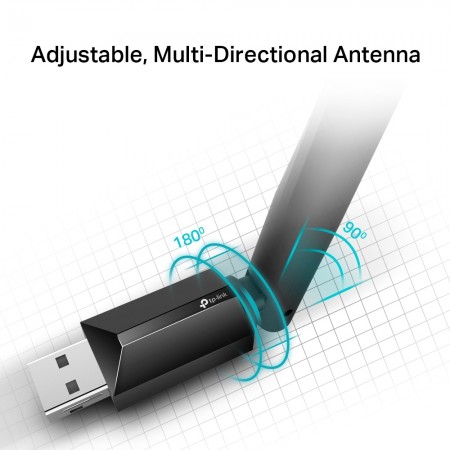 TP-Link Archer T2U Plus Wireless USB Dual Band Adapter - additional image