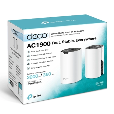 TP-Link Deco S7 (2-pack) AC1900 Whole Home Mesh Wi-Fi System - additional image