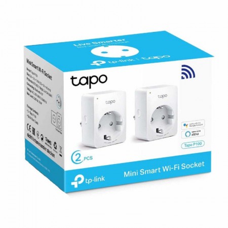 TP-Link Tapo P100 (2-PACK) Mini Smart Wi-Fi Socket - additional image