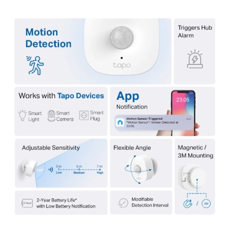 TP-Link Tapo T100 Smart Motion Sensor - additional image