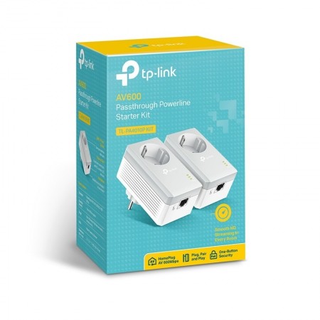 TP-Link TL-PA4010P KIT Powerline Adapter with AC Pass 600Mbps - additional image