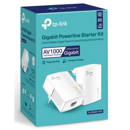 TP-Link TL-PA7017 AV1000 Gigabit Powerline Starter Kit - additional image