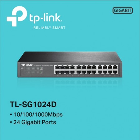 TP-Link TL-SG1024D Switch 24x10/100/1000 - additional image