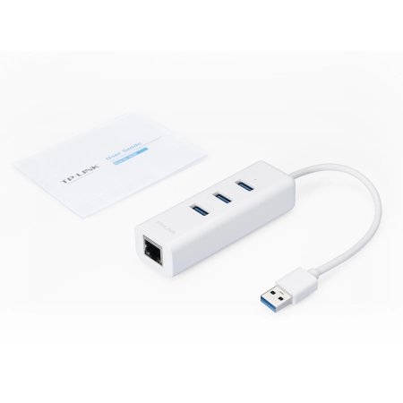 TP-Link UE330 USB 3.0 HUB 3 Ports + RJ45 Ethernet Port - additional image