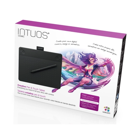 Wacom Grafički Tablet Intuos S Bluetooth Black Manga - additional image