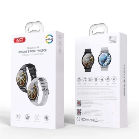 XO Smartwatch J5 Amoled Sport Silver - additional image