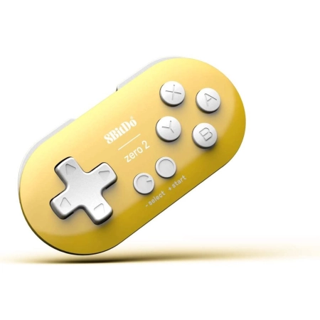 8BitDo Zero 2 Bluetooth Controller Yellow Edition