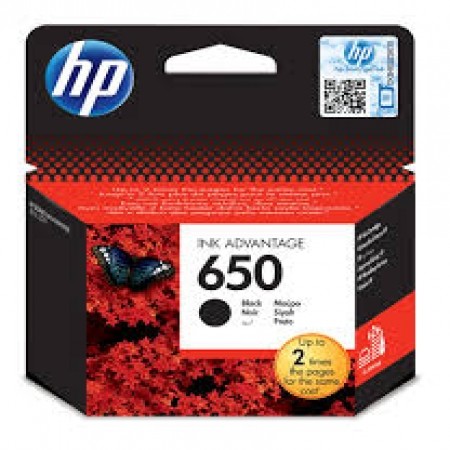 HP Cartridge CZ101AE No.650 Black