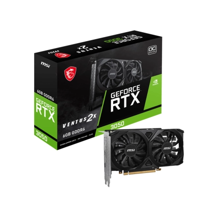 MSI nVidia GeForce RTX 3050 Ventus 2X 6G OC