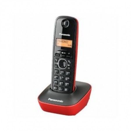 PANASONIC telefon KX-TG1611FXR Red/Black