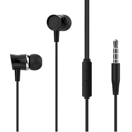 XO In-Ear Slušalice sa mikrofonom EP20 Black