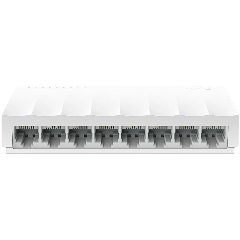 TP-Link LiteWave 8-Port 10/100Mbps Desktop Switch, 8 10/100Mbps RJ45 Ports, Desktop Plastic Case, Green Ethernet technology