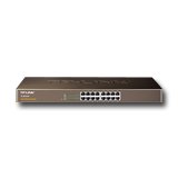 Switch TP-LINK TL-SF1016 (16 x 100/10Mbps, 1U, Auto-Negotiation, Auto-uplink, MDI/MDI-X switch) Retail