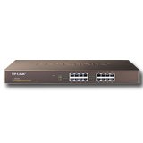 Switch TP-LINK TL-SG1016 (16 x 1000/100/10Mbps, Rackmount, Auto-Negotiation, MDI/MDI-X switch)