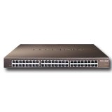 Switch TP-Link TL-SG1048, 48-Port Gigabit RJ45 10/100/1000Mbps Standard 19-inch rack-mountable steel case switch, 96Gbps Switching Capacity, 2 Fans, Auto Negotiation/Auto MDI/MDIX