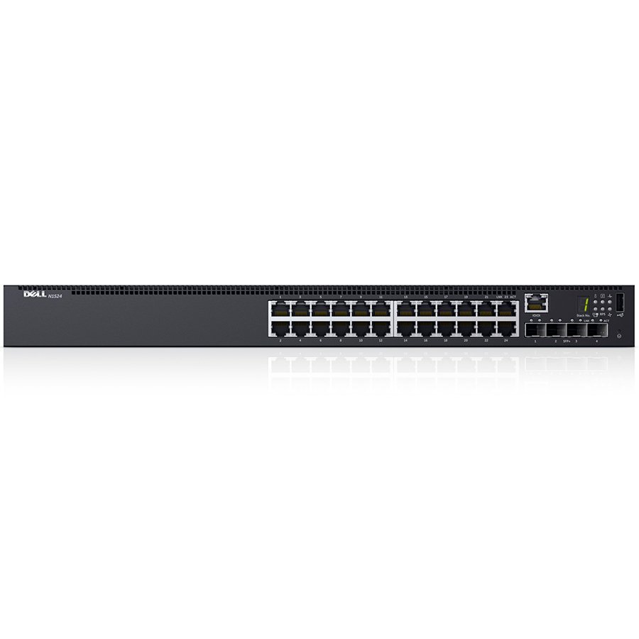 Networking N1524/24x 1GbE + 4x 10GbE SFP+ fixed port