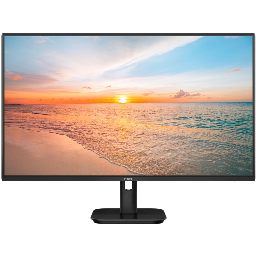 Philips Monitor 1000 Series 27E1N1100A 27'' IPS, 1920x1080 (Full HD), 100Hz, 1ms MPRT, 250 cd/m², 1300:1, HDMI, VGA, Built-in Speakers, Black, 3-year warranty