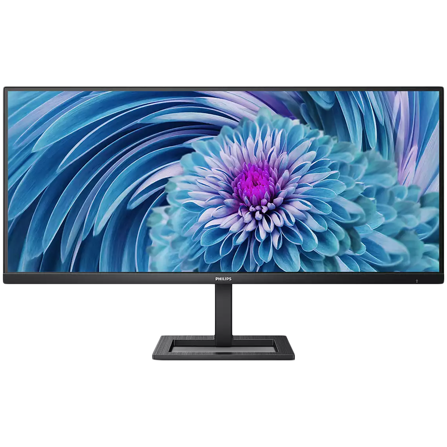 PHILIPS Monitor LED 346E2LAE/00 34"  3440 x 1440 @ 100 Hz* 1 ms MPRT 300  cd/m²  4000:1  HDMI 2.0 x 1, DisplayPort 1.2 x 1, USB-C x 1 (DP Alt mode, Power delivery) PIP/PBP mode HAS