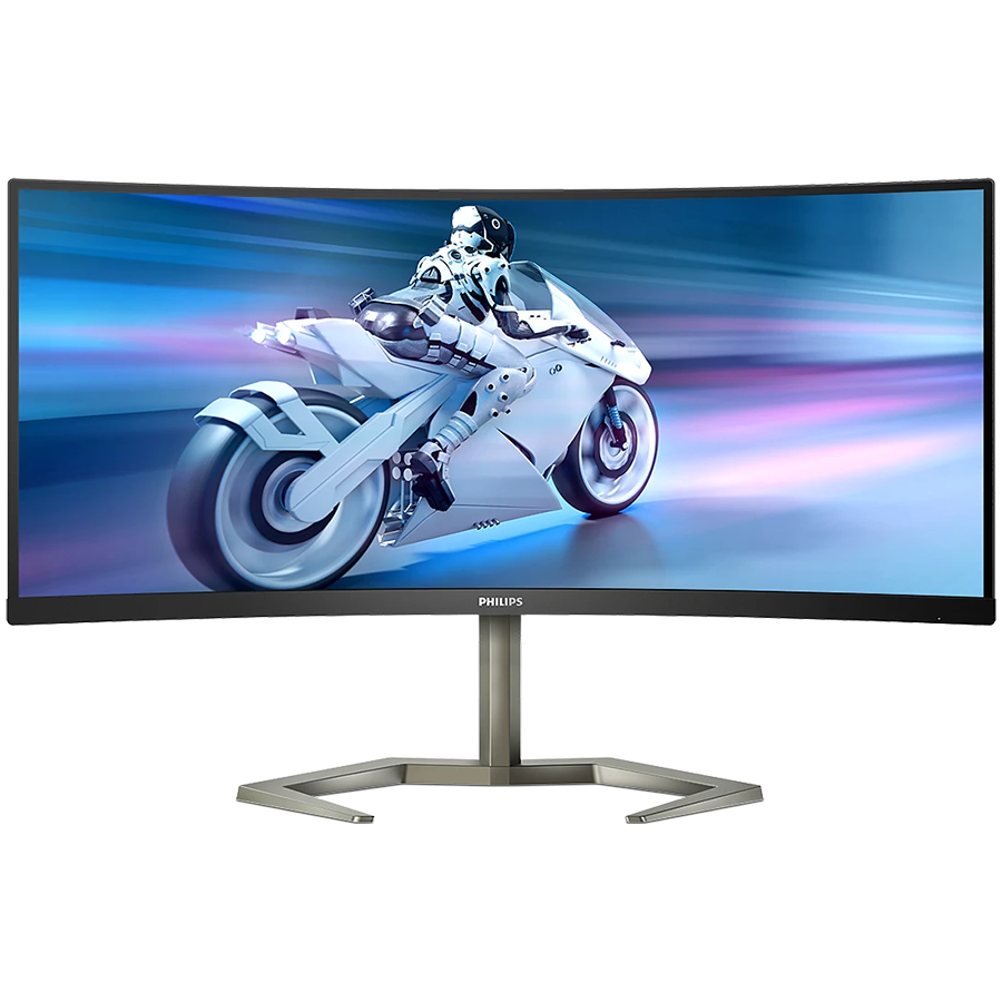 PHILIPS Monitor LED 34M1C5500VA/00 Curved 34" 165Hz 1 ms WQHD GAMING 3440 x 1440 21:9 300cd 3000:1 5 W x 2 HDMI 2.0 x 2, DisplayPort 1.4 x 2 Full Ergo